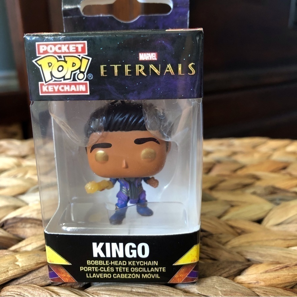 Funko Pop Marvel “Eternals” Kingo pocket keychain